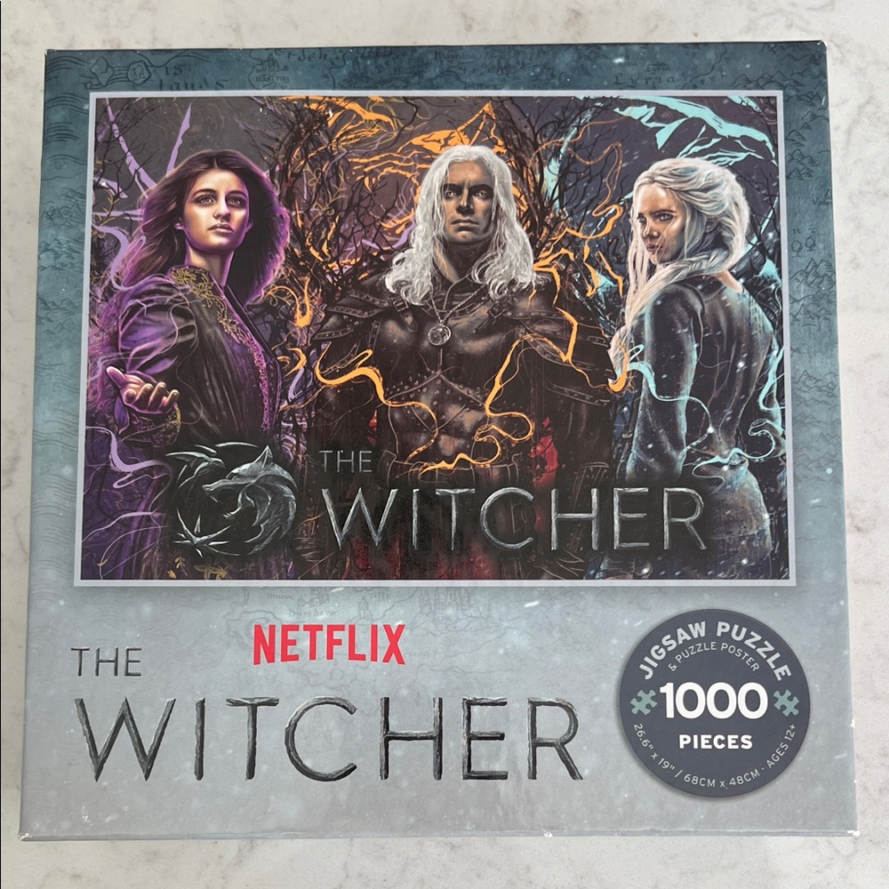 The Witcher Netflix 1000 Piece Jigsaw Puzzle